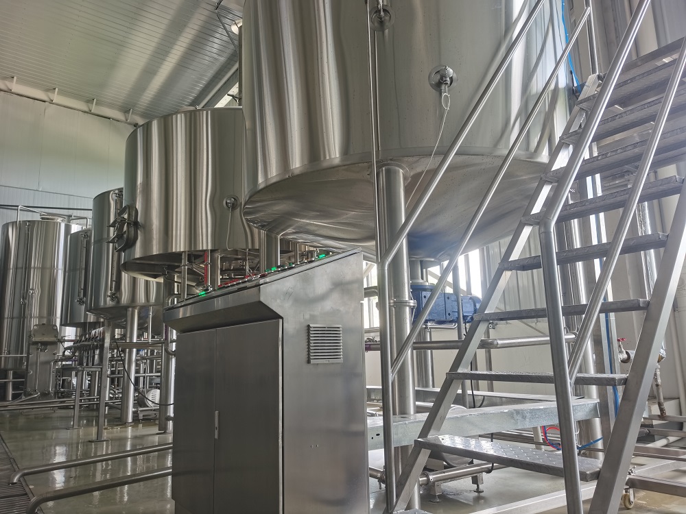 5000L糖化系統 四器糖化 1000L發(fā)酵罐