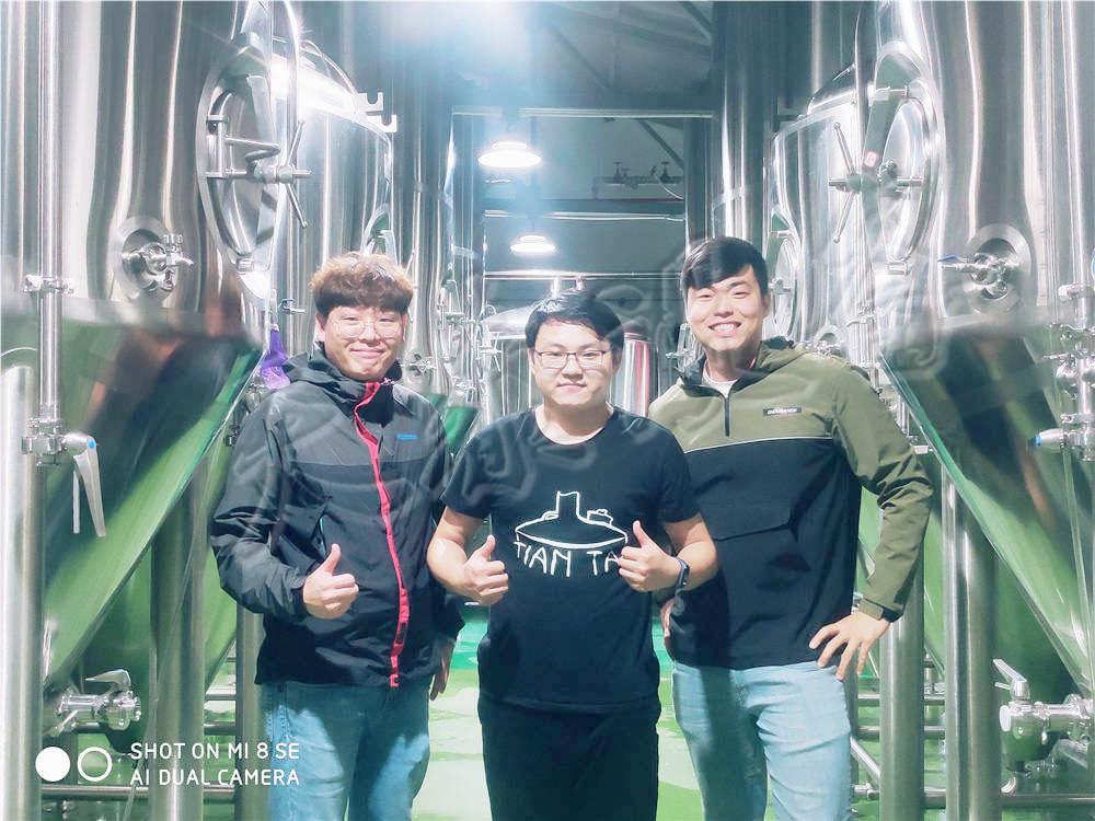 韓國3000噸啤酒廠(chǎng)項目